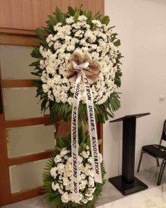 Funeral flowers with Stand