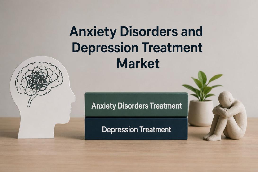 Anxiety Disorders and Depression Treatment Market Share