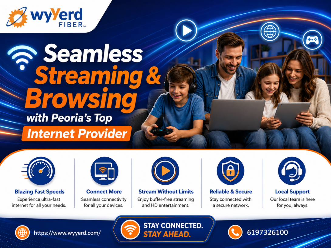 Seamless Streaming And Browsing with Peoria's Top Internet Provider