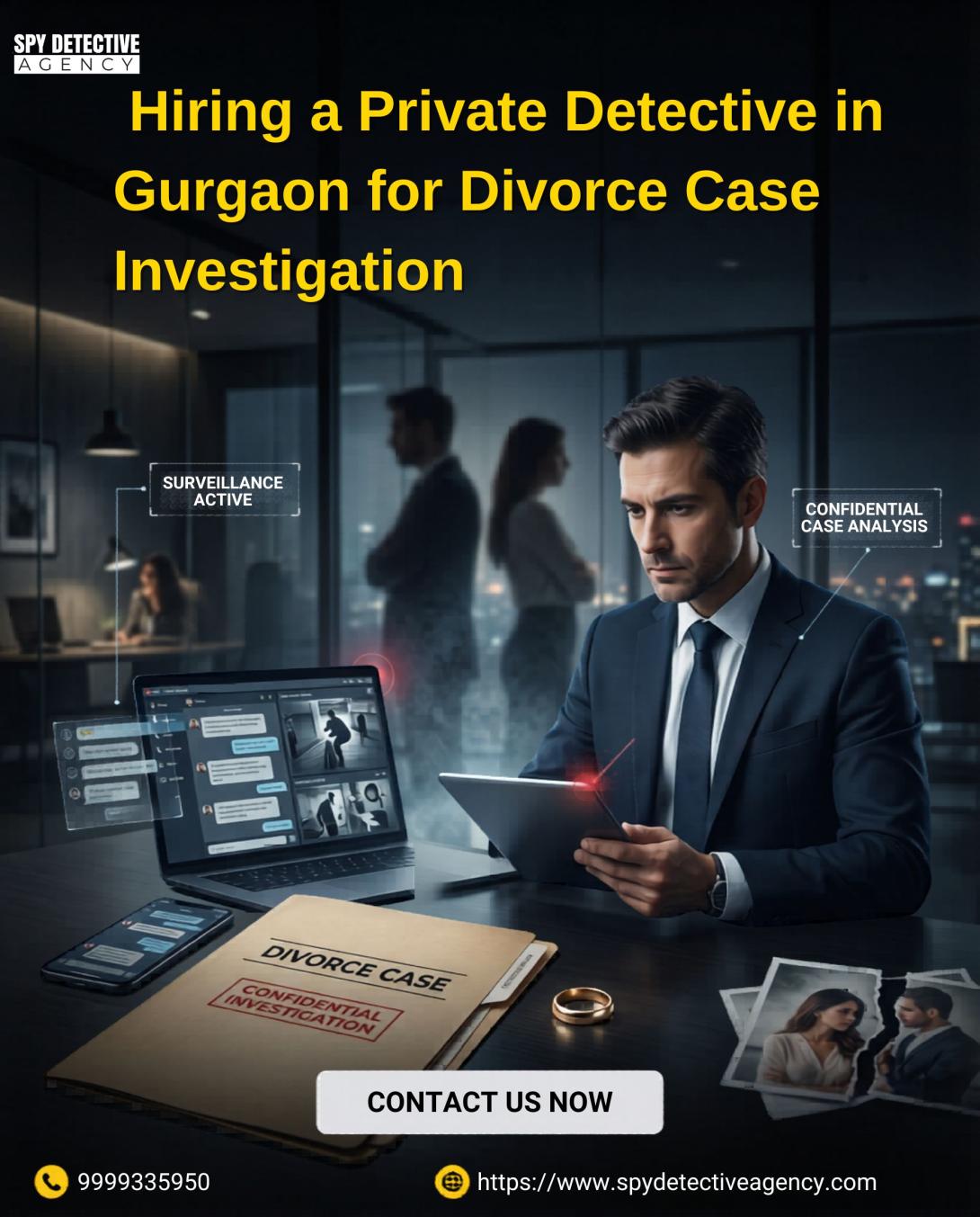 Hiring a Private Detective in Gurgaon for Divorce Case Investigation
