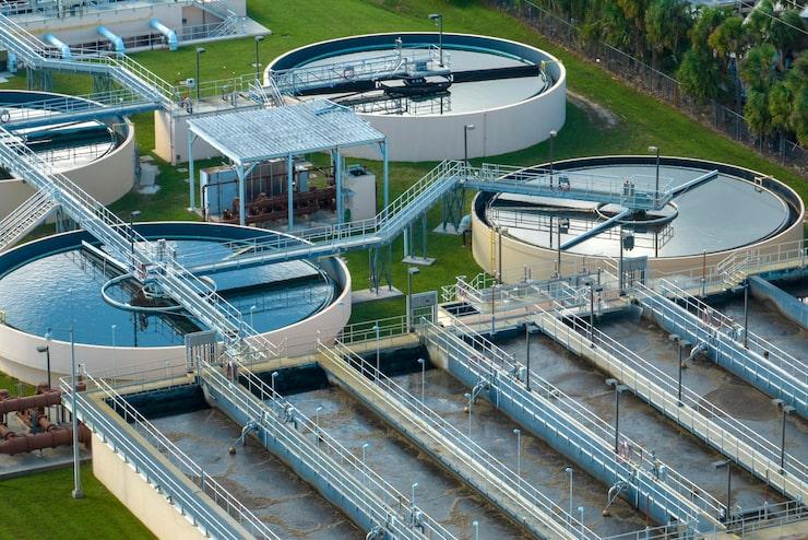wastewater treatment plants