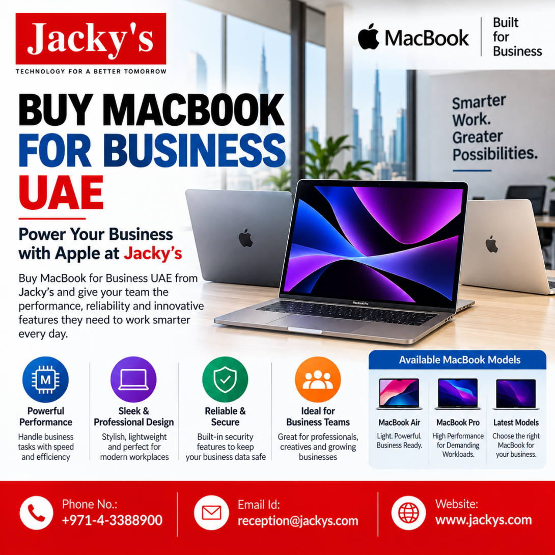 Buy MacBook for Business UAE