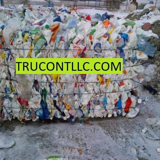 HDPE Milk Bottles Scrap for sale