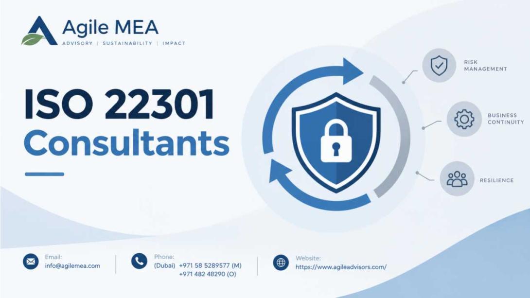 Learn how ISO 22301 consultants, NCEMA 7000 consultants in UAE, and BCM consultants in UAE help organizations build resilience, meet regulations, and protect critical operations. Discover practical steps and how Agile Advisors delivers proven continuity expertise.
