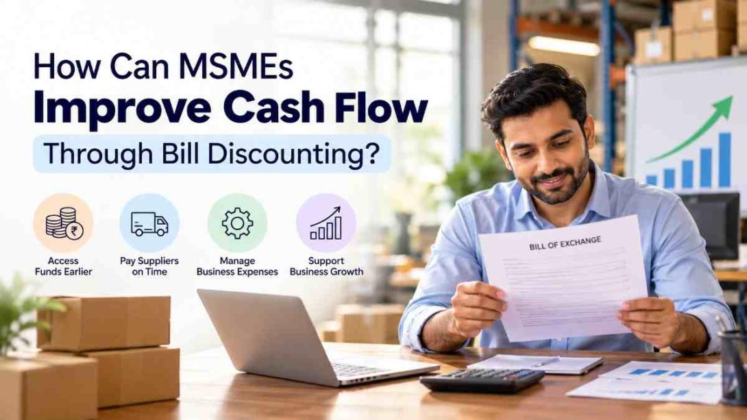 How Can MSMEs Improve Cash Flow Through Bill Discounting