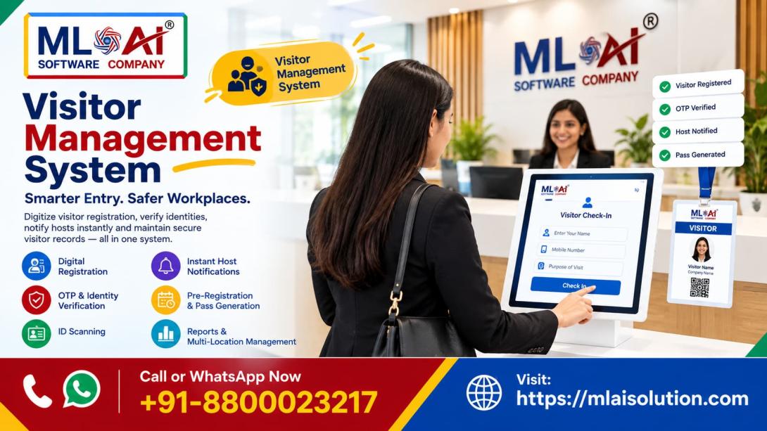 Visitor Management System, Visitor Management Software, Visitor Software, Visitor Gatepass Software, Visitor Check-in System