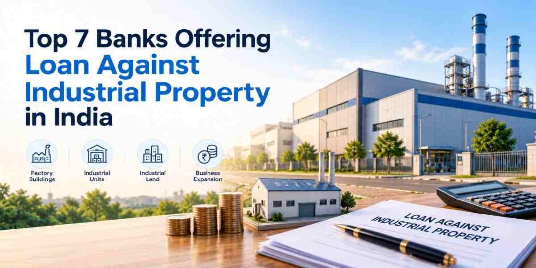 Top 7 Banks Offering Loan Against Industrial Property in India