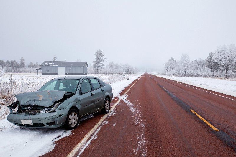 hit a car with deer